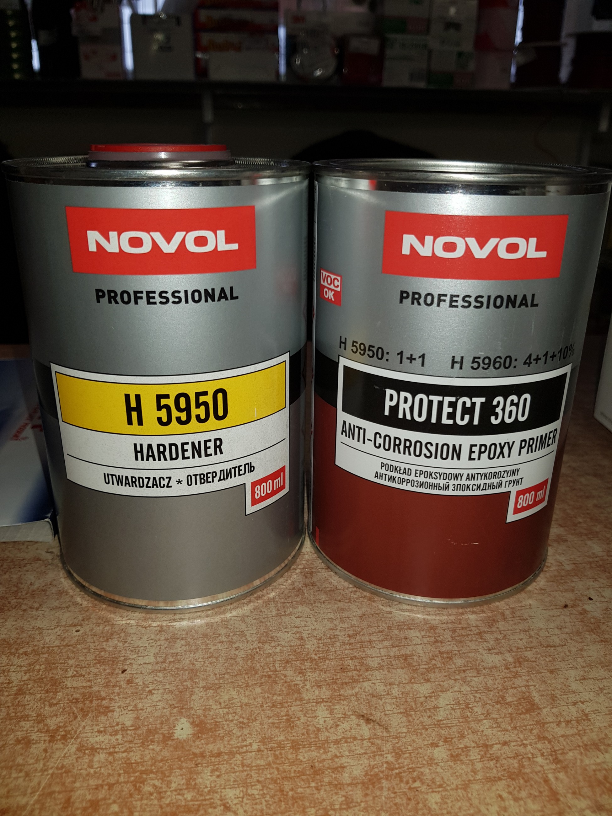Novol 360 0,8л+0,8л эпоксидный грунт
