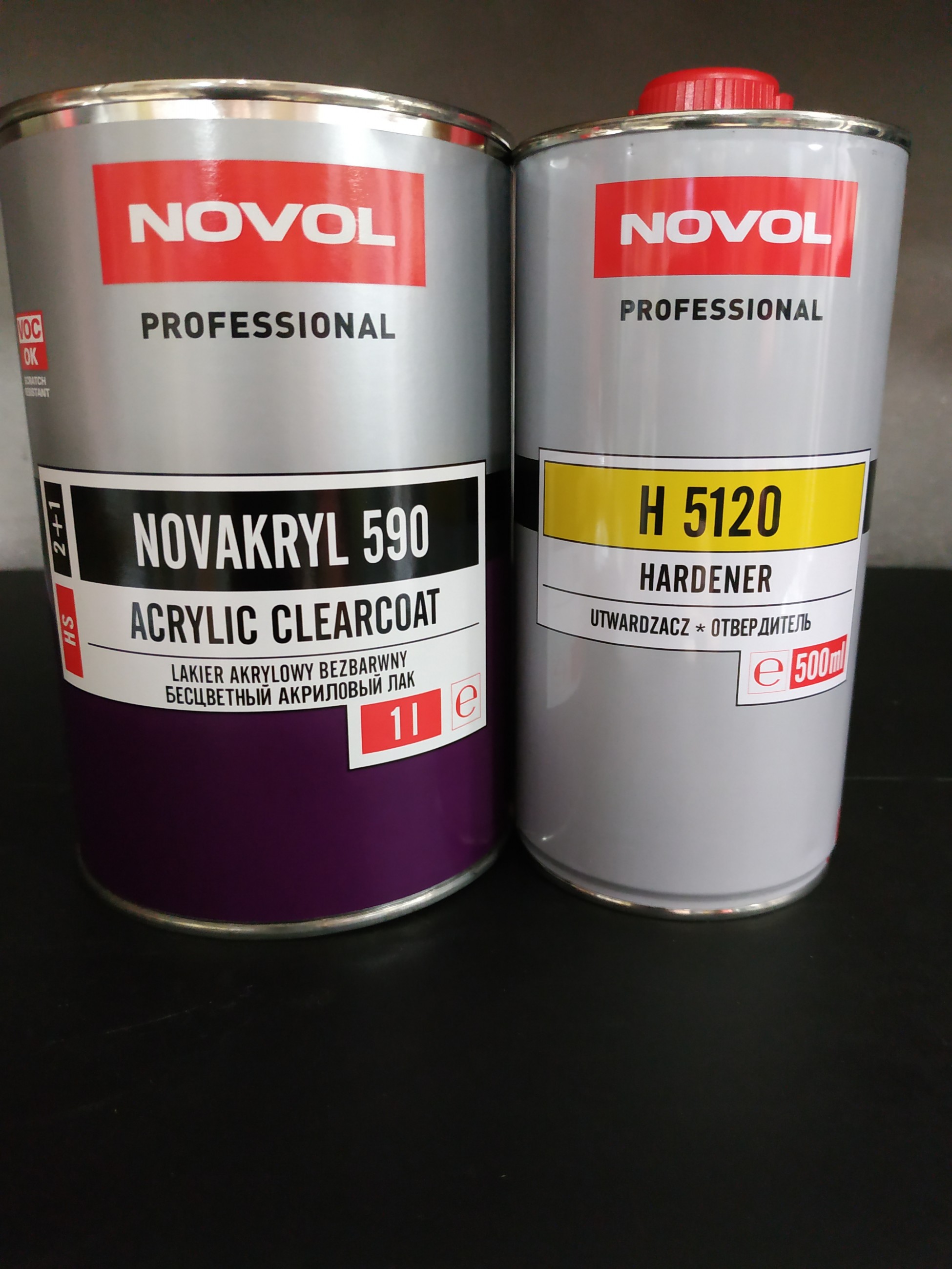Лак Novol Novakryl 590