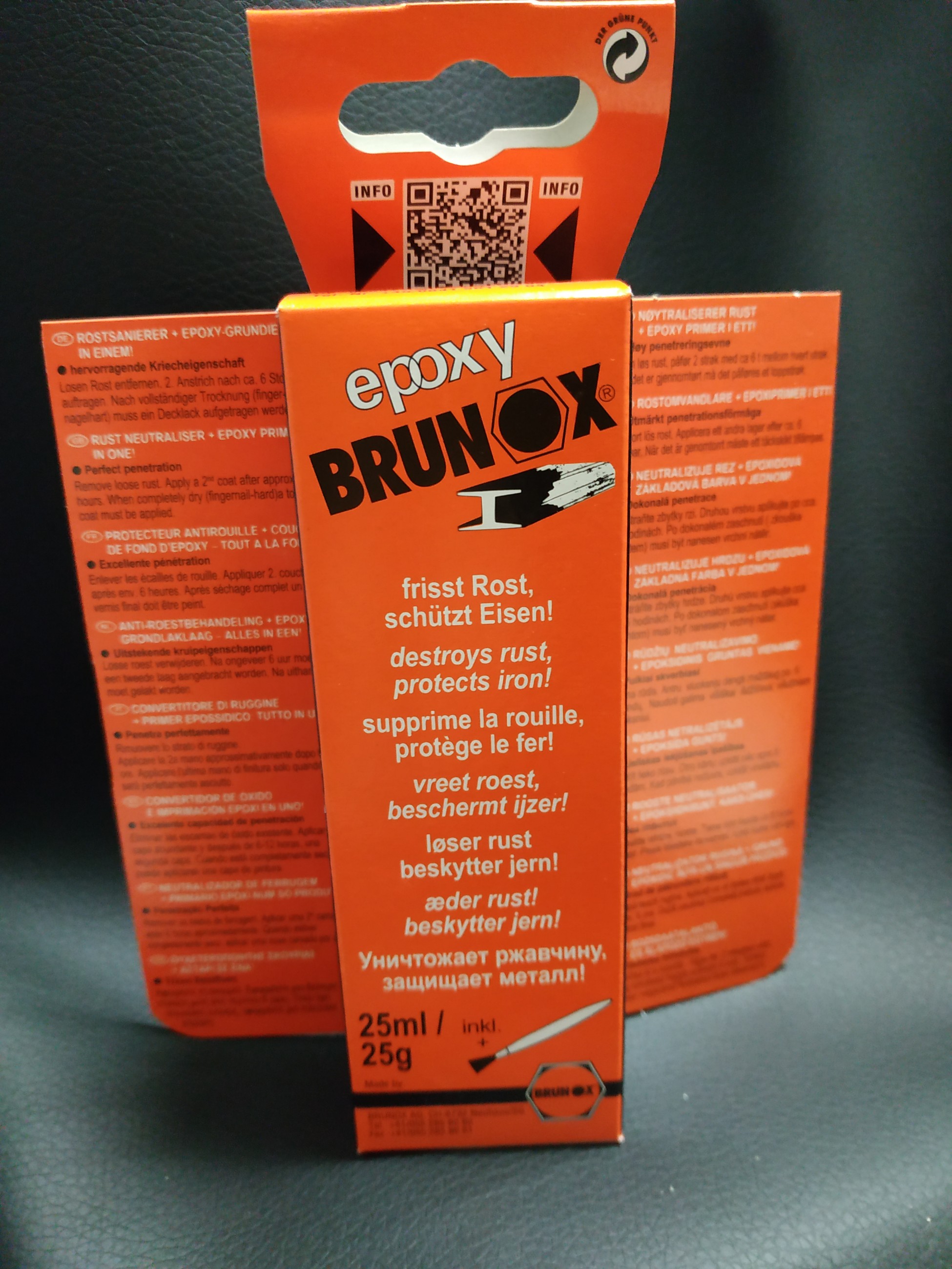 Эпоксидный преобразователь коррозии Brunox Epoxy 25 мл