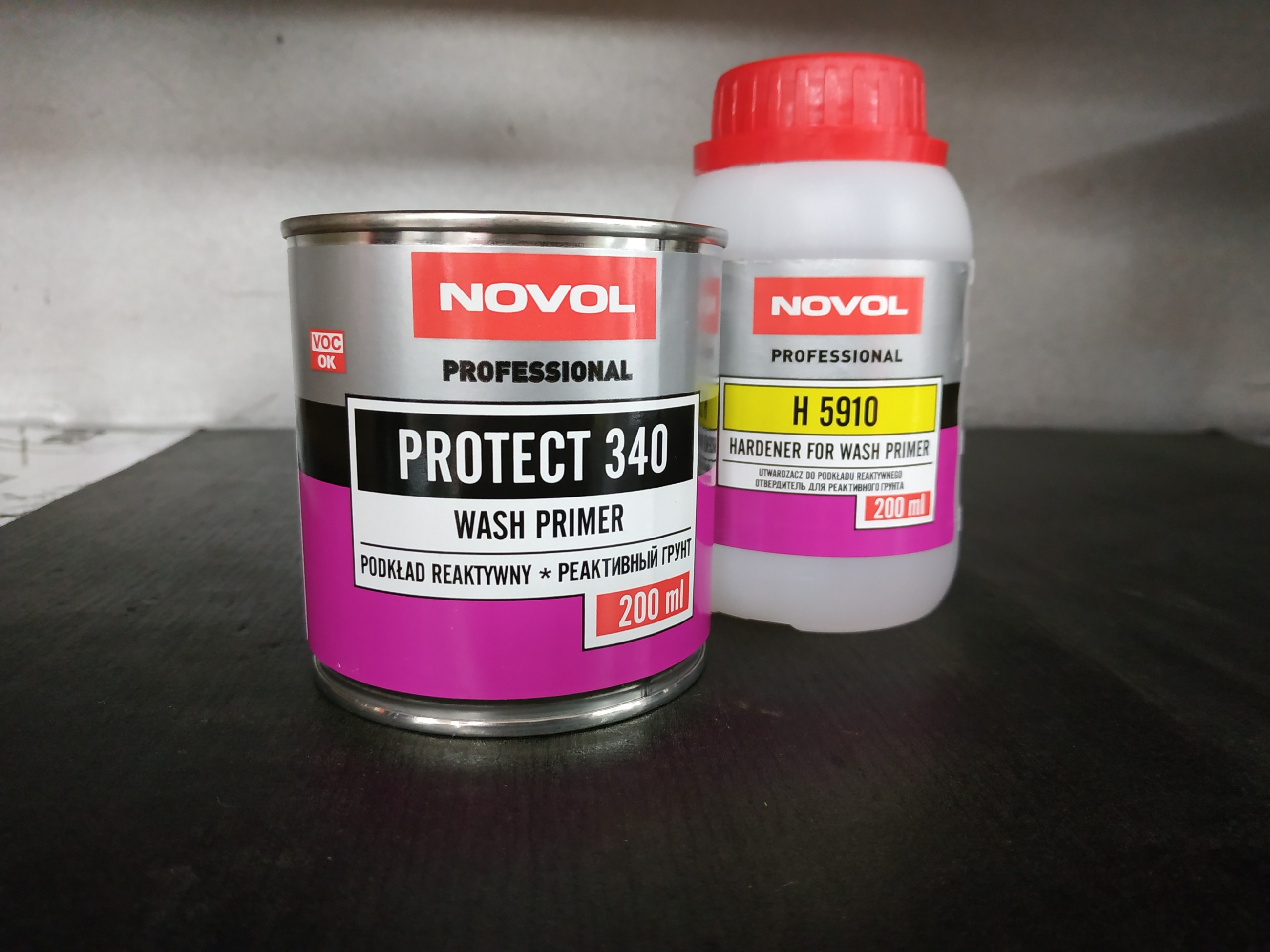 Реактивный грунт Novol Protect 340 0,2+0,2